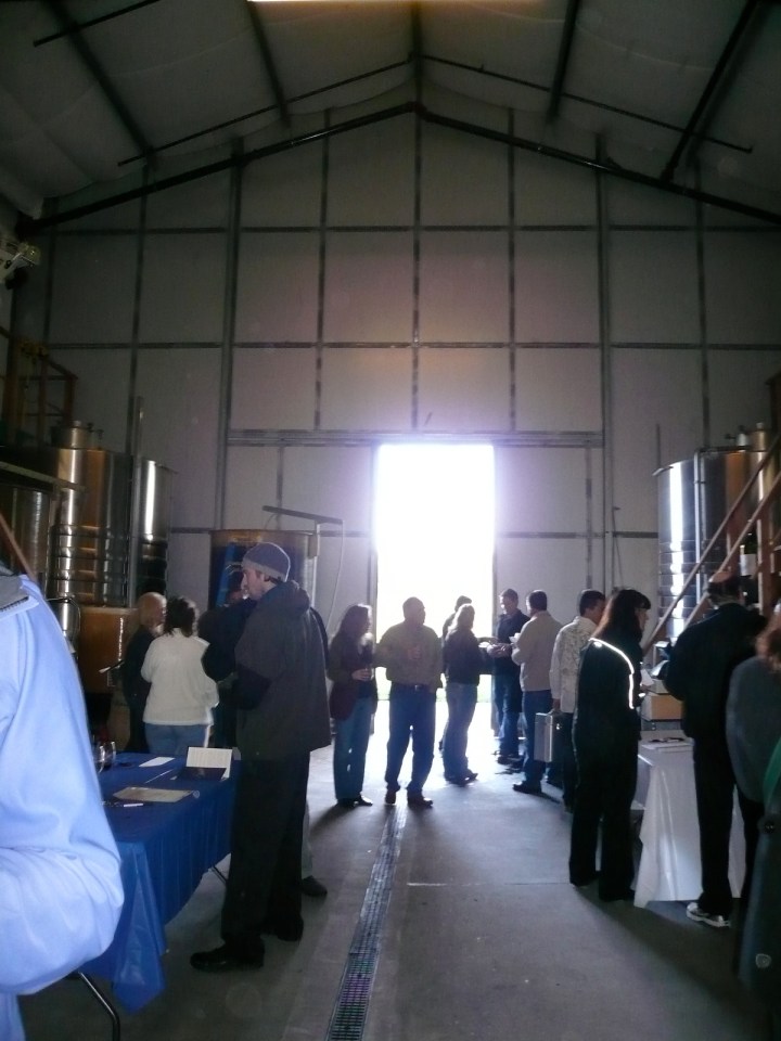 P1020314 View from inside the tasting at L'Aventure Winery