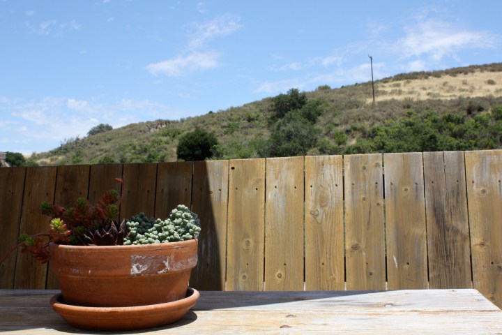 View from the deck at Foxen 7200