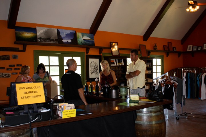 Chronic Cellars tasting room