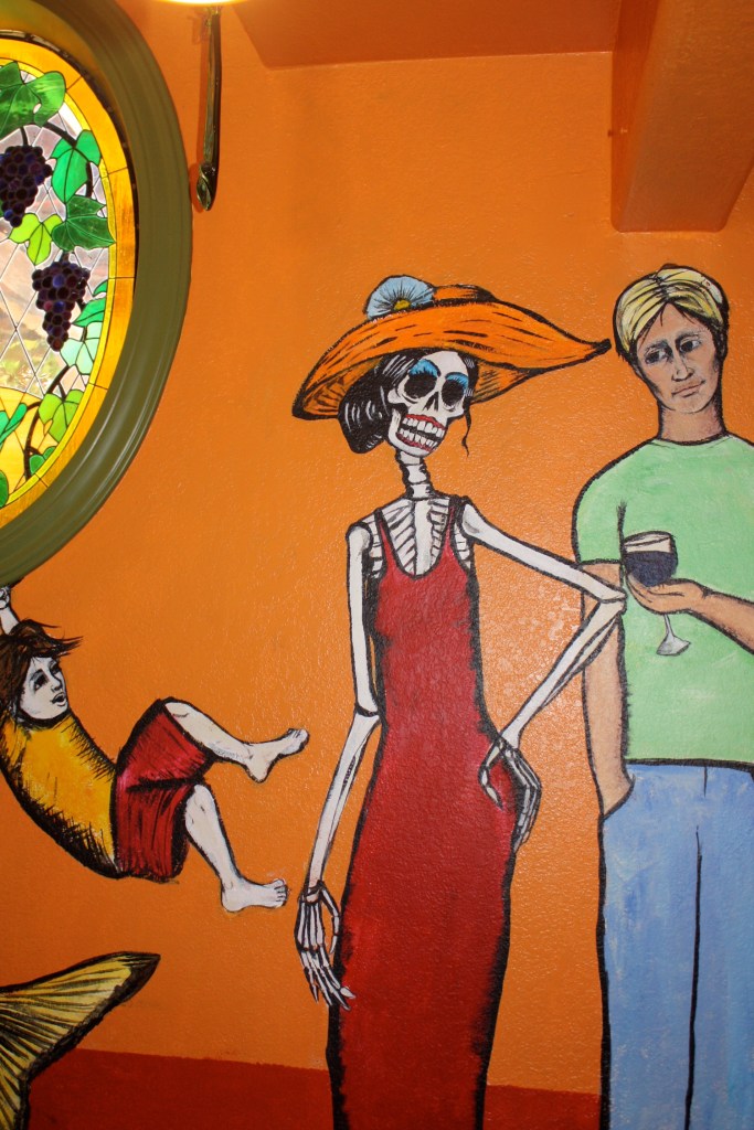 Artwork at Chronic Cellars