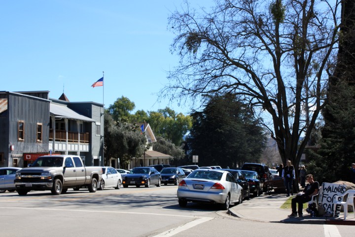 A view of Grand Avenue in Los Olivos