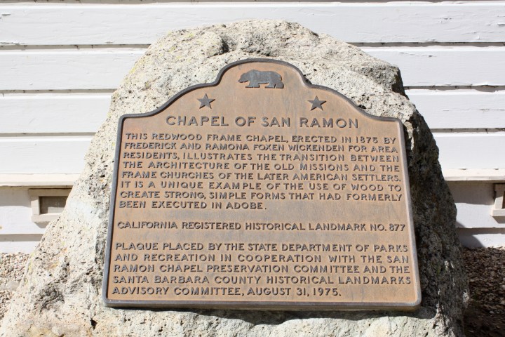 History of the San Ramon Chapel