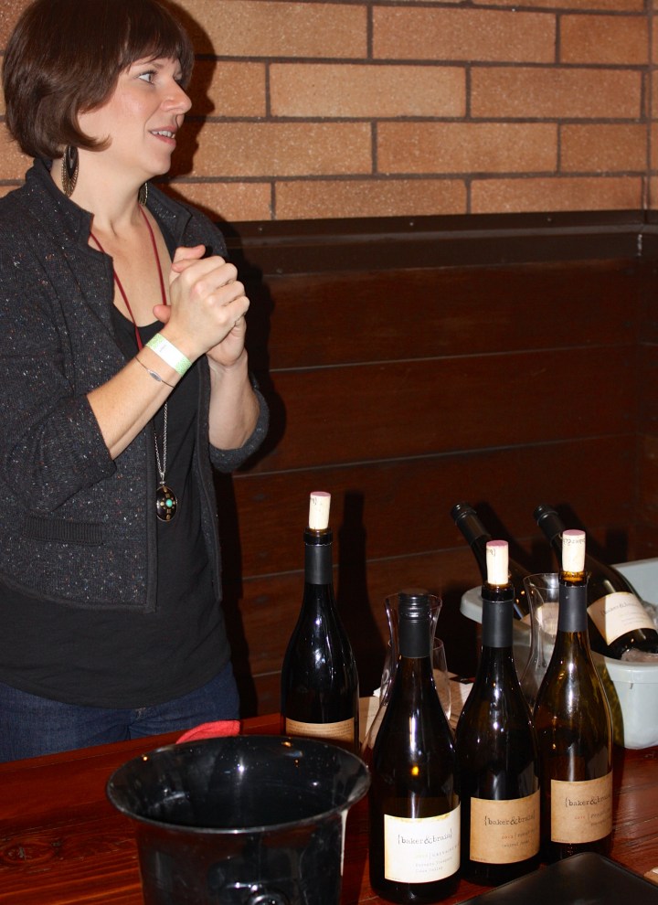 Tasting at Baker & Brain Wines