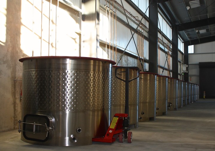 Stainless steel tanks