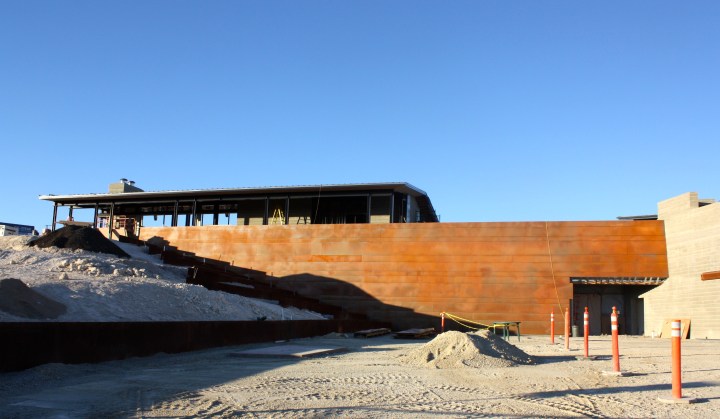 Exterior view of guest entry at Law Estate Wines