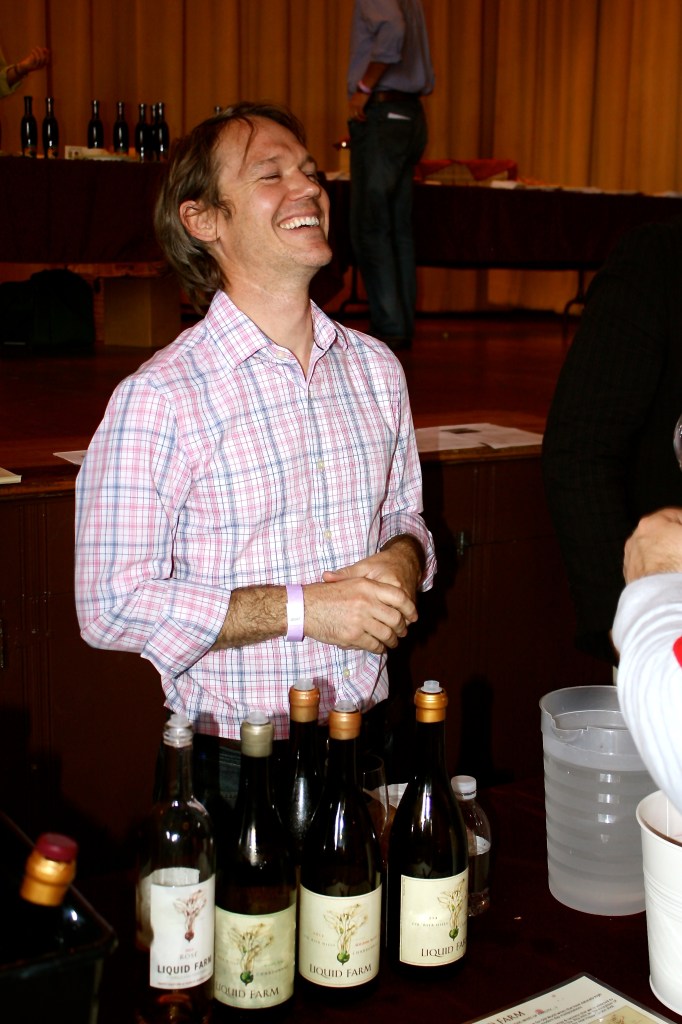 Liquid Farm's Winemaker, James Sparks