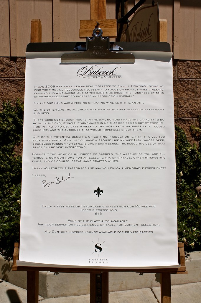 Babcock Winery & Vineyards