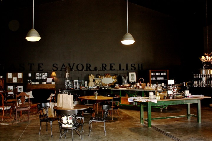 The Babcock Winery & Vineyards tasting room