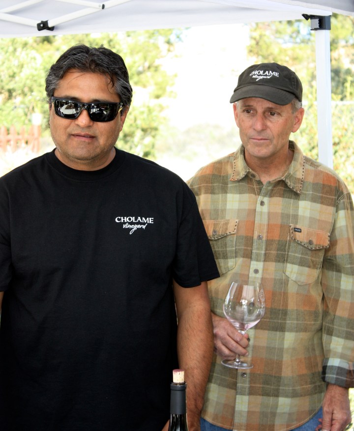 Winemaker Andres Ibarra & Vintner David DuBois